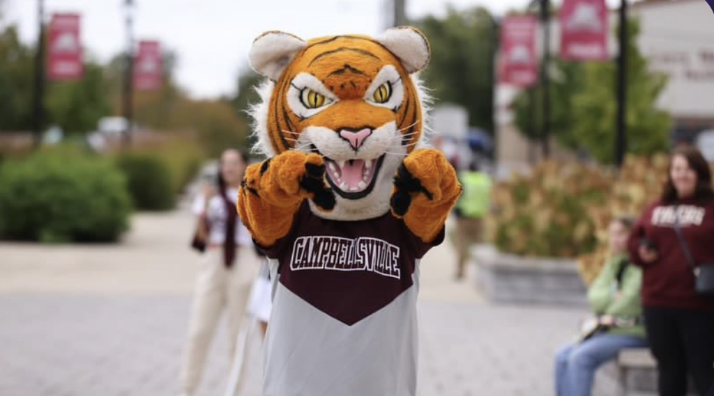 Claws is Campbellsville Universitys beloved mascot.