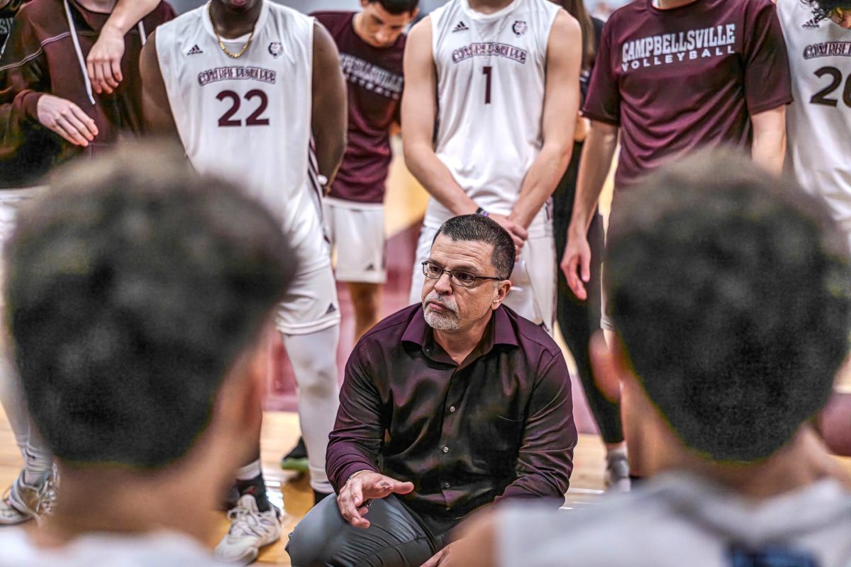 Alfonso Alvarez moved to Campbellsville in 2022 to become the head coach of the men’s volleyball team. “I was not sure that I wanted to work here,” he said. “I had a lot of questions. I wasn’t convinced I wanted to live in Kentucky, and I had a lot of doubts. But when I arrived on campus, the Lord gave me this peace that can only come from Him.”