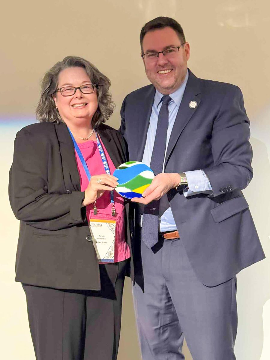 Dr. Twyla Hernandez, director of Campbellsville University's Center for Faith and Ministry, represented Campbellsville University at the recent Baptist World Alliance Congress. Campbellsville University joined the Baptist World Alliance.