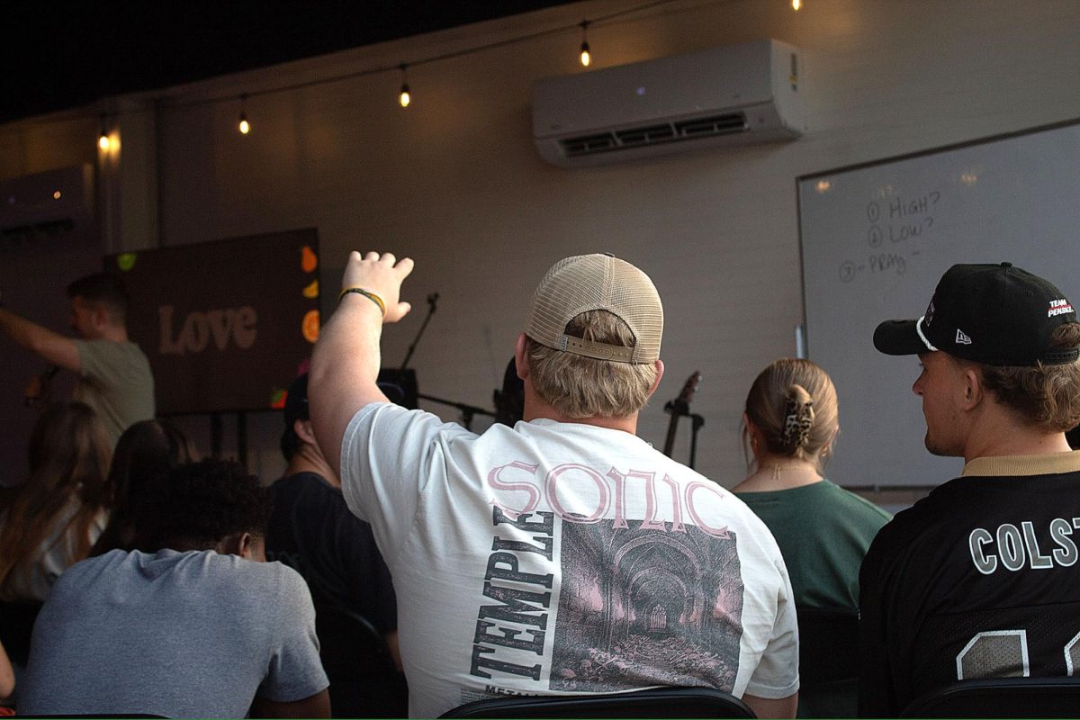 3 Trees Church experienced its biggest College Night this semester when 83 students attended its Monday night service on Aug. 25. Every Monday night at 7, all college students are invited to attend College Night where there’s worship, small group time and a sermon from Pastor Reyn Judd. 