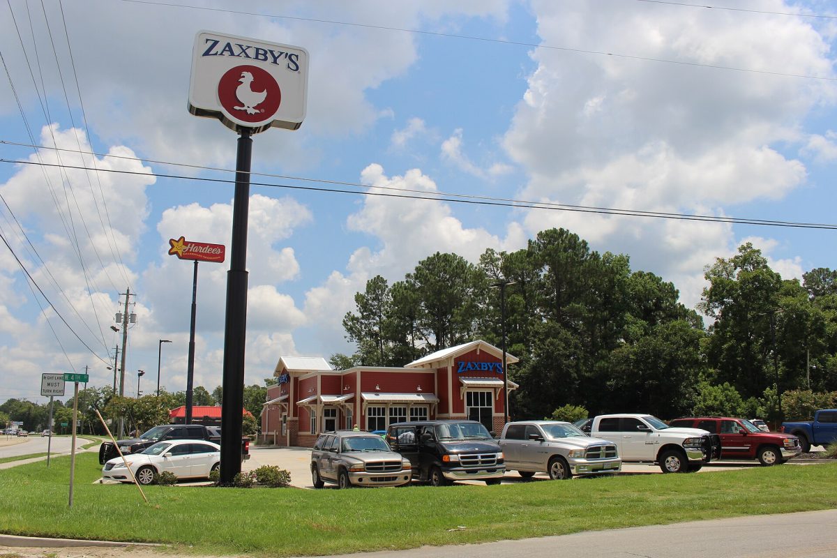 A Zaxbys restaurant similar to this one is planned to be built this spring on East Broadway Street between Little Ceasars Pizza and Smiley’s gas station.