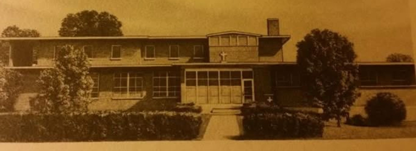 The Old Rosery Hospital, built in the 1960s, once served as a Catholic hospital on the site of what is now the Gosser Fine Arts Center at Campbellsville University. 