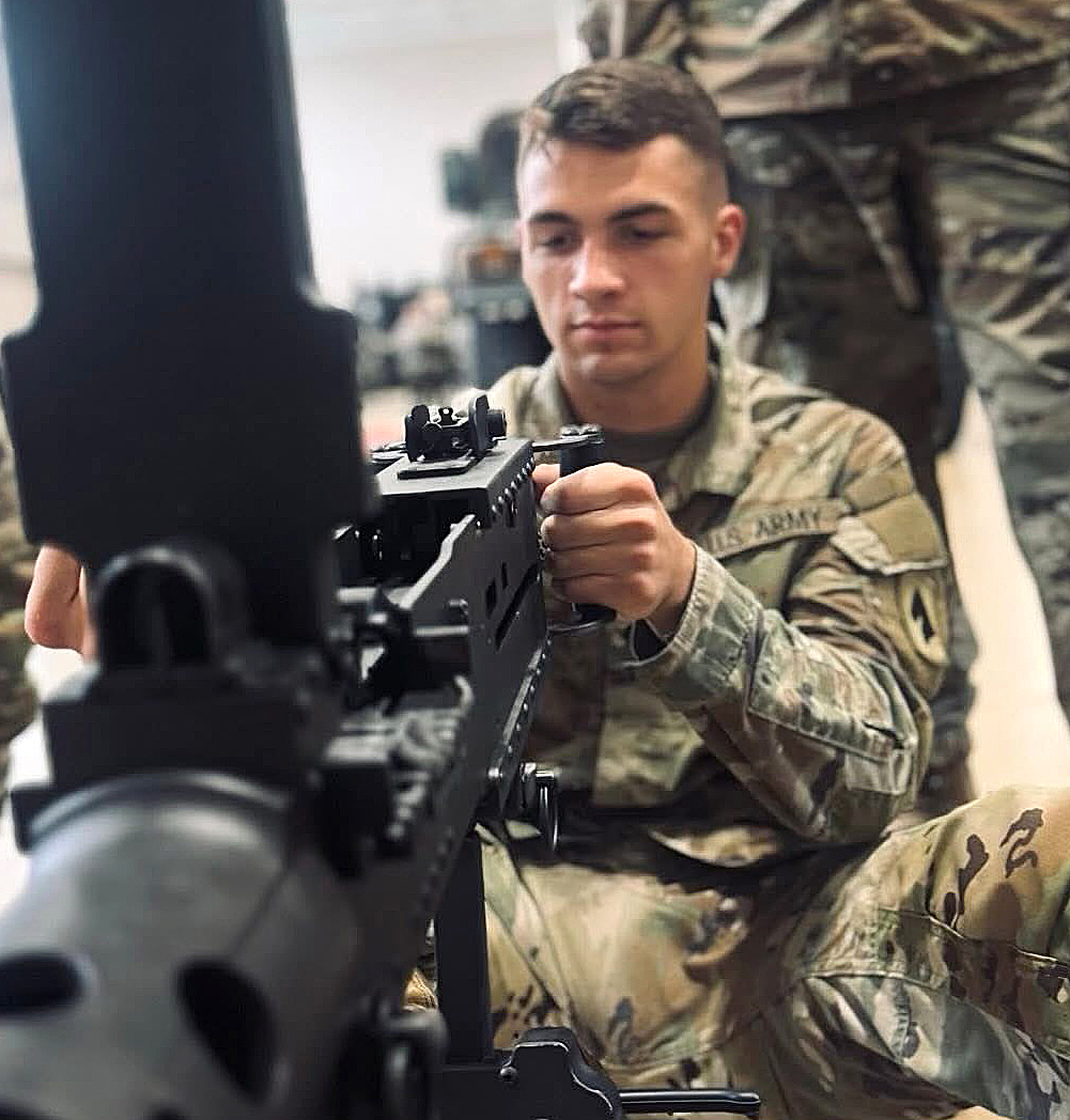 Campbellsville University senior Jay Sipes said if he had to go into conflict, it would be worth it to protect those he loves. "I know deep down, if I'm deployed, it's because I'm defending my country," he said. "I'm defending the people I love. I'm defending my family. And so, if that's what it takes for my family to be safe, then I'm OK with that."