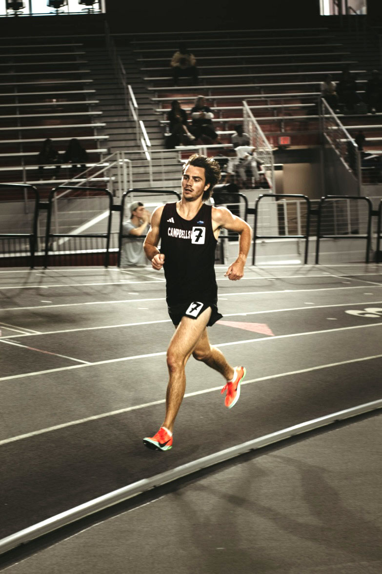 Samuel Larson was named as the Champion of Character recipient for Campbellsville's men's cross-country team. "It's obviously a great honor to be nominated and given those awards," Larson said. 